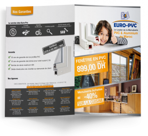 conception creation brochure marrakech maroc