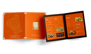 creation conception carte restaurant marrakech maroc