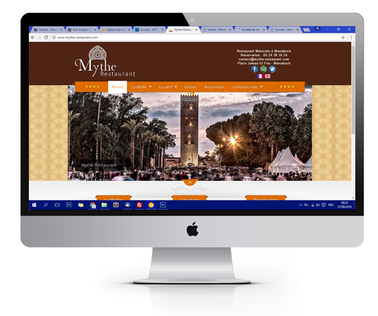 création site web marrakech maroc