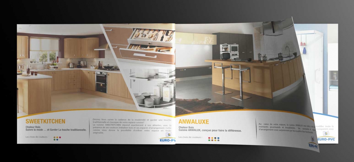 Conception catalogue Marrakech Maroc