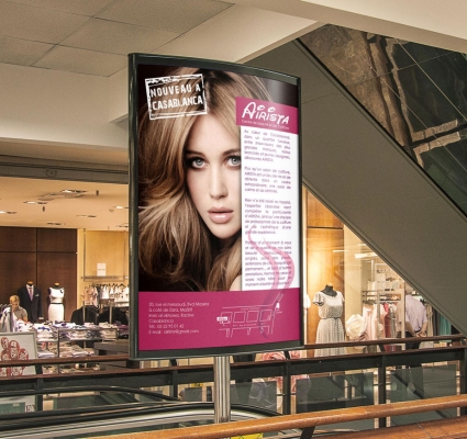 Conception et fabrication de panneaux publicitaire Airista Marrakech