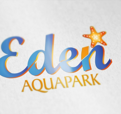 Création logo de Eden aqua park Marrakech